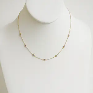 Tanzaniet ketting kopen? Bied vanaf 500!