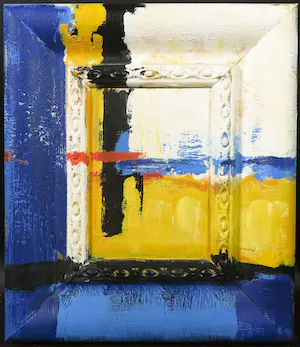 Henk Lassche - Olieverf op paneel, Zonder titel kopen? Bied vanaf 220!