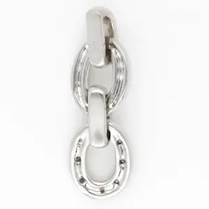 18 karaat Witgoud - Hanger Diamant kopen? Bied vanaf 200!