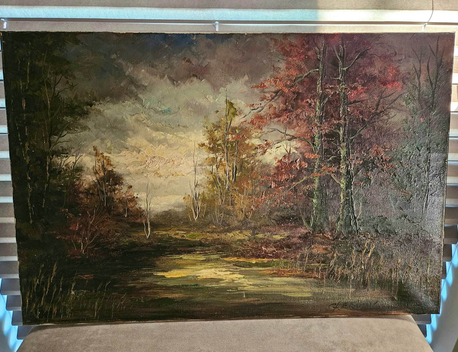 Gerardus Johannes Ernens - Bomen bij een ven verkocht voor € 20!