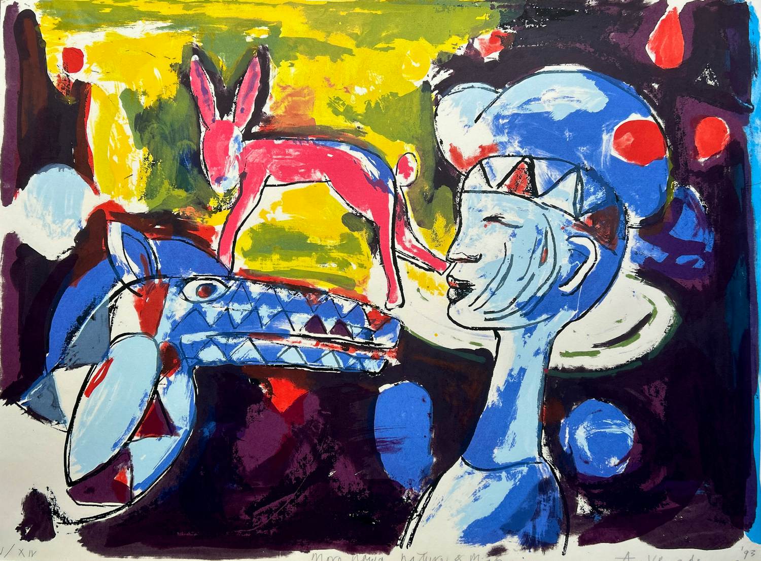 Anton Vrede - Nature & man verkocht voor € 40!