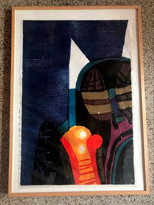 Guillaume Le Roy - Handgesigneerd - Geschept papier - incl. Barth lijst kopen? Bied vanaf 140!