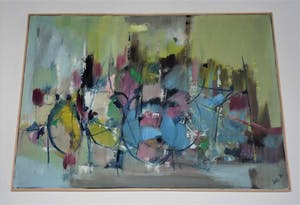 Iet van Es - Abstract kopen? Bied vanaf 150!