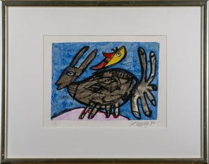 Corneille - Zeefdruk,Dieren- Ingelijst kopen? Bied vanaf 160!