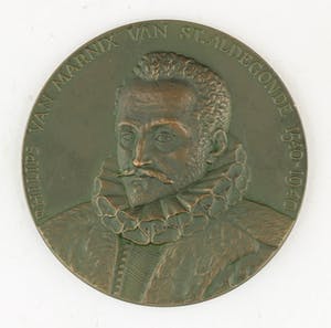 Han Wezelaar - Bronzen penning: Philips van Marnix van Sint Aldegonde, 1940 kopen? Bied vanaf 55!