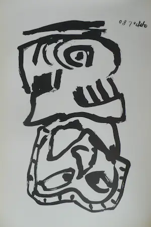 Karel Appel - Zes kunstboeken in het Engels, Frans, Italiaans en Nederlands kopen? Bied vanaf 50!