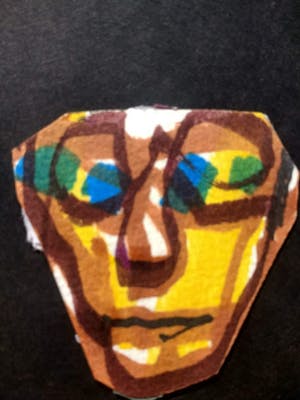 Herman Brood - just a face, tekening ingelijst en met HB-M certificaat kopen? Bied vanaf 120!