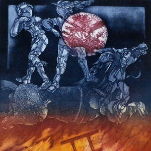 Michael Jepkes - Ets/aquatint - Zodiac Tweelingen kopen? Bied vanaf 49!