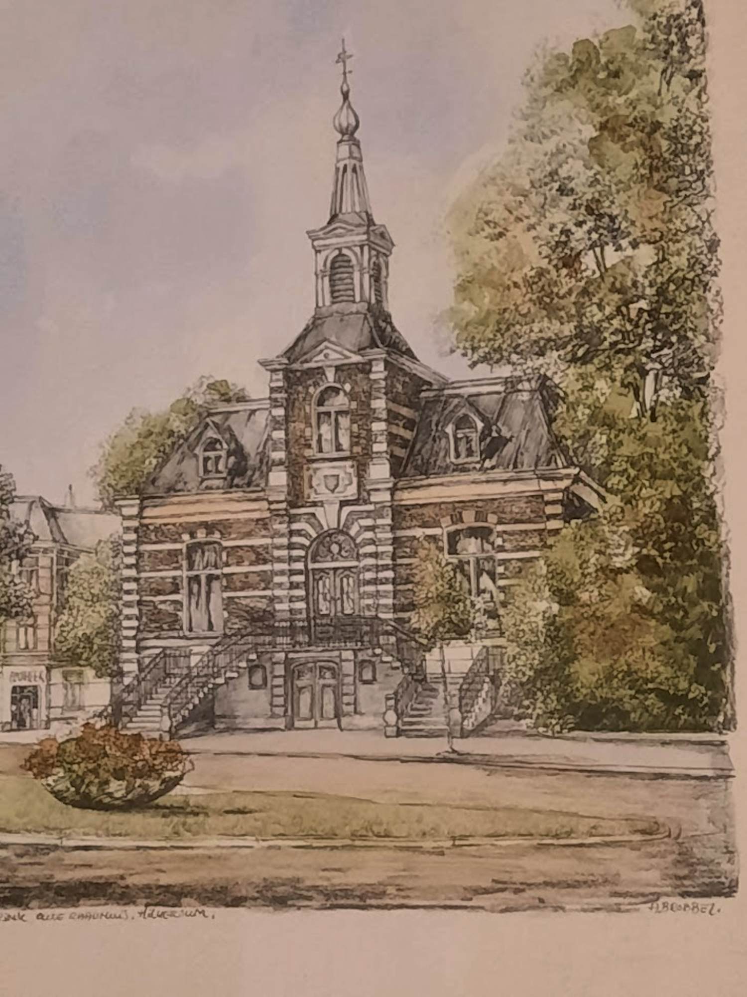 Bob Brobbel - Kerkbrink, Oude Raadhuis, Hilversum kopen? Bied vanaf 50!