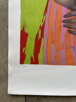 Jef van Tuerenhout - Gesigneerde kleurenlitho - Zeer goede staat kaufen? Bieten Sie von 95!