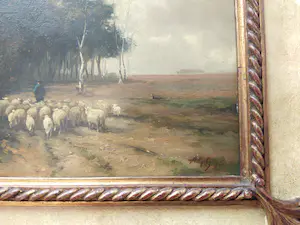 Adriaan Marinus Geijp - Schaapsherder met kudde kopen? Bied vanaf 75!