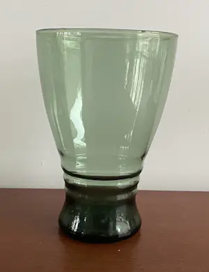 Glasfabriek De Rupel Boom - Art Deco groene glazen vaas kopen? Bied vanaf 30!