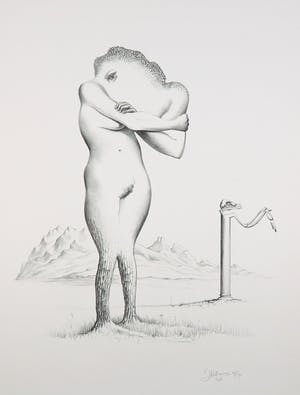 Joop Moesman - Litho, Boomvrouw kopen? Bied vanaf 100!