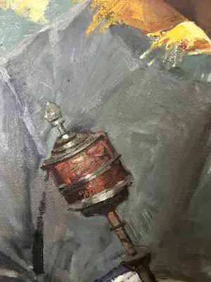 Lin Jun Chun - Tibetan Girl kopen? Bied vanaf 300!