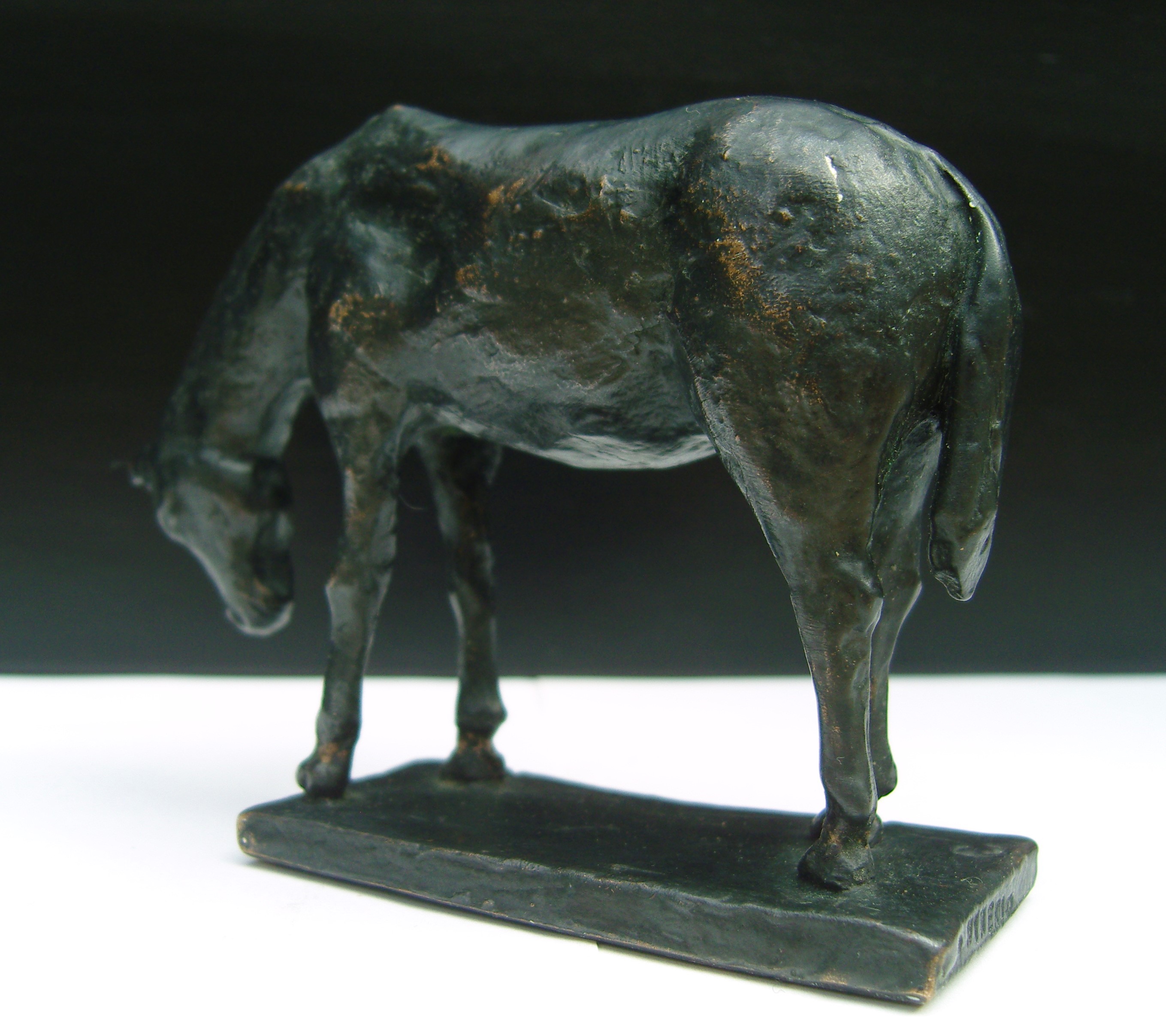 Petronella Wijnekus - Bronzen beeldje van paard kopen? Bied vanaf 150!