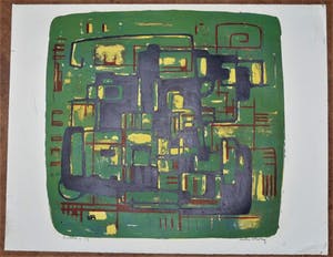 Wim Motz - Abstract kopen? Bied vanaf 40!