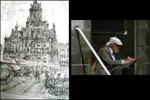 Arie Westmaas - Delft, gezien vanaf singel kopen? Bied vanaf 40!