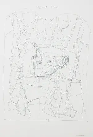 Marc Mulders - Twee originele pentekeningen uit het portfolio 'A travel to rome part I' kopen? Bied vanaf 350!