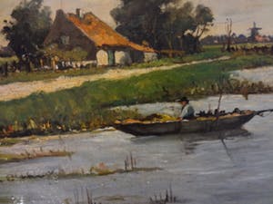 K. Schilderspel - Boerderij aan water kopen? Bied vanaf 1!