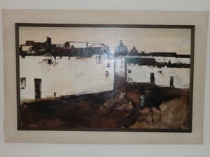 Jan Rijlaarsdam - Stadsgezicht (Zuid Spanje) kopen? Bied vanaf 800!