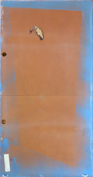 Johan H.W. Blaeke - Wandobject, Blauw 6 / Zwart 2 kopen? Bied vanaf 1!