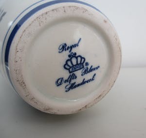 Potterie Oud Delft - 5 potterie objecten kopen? Bied vanaf 35!