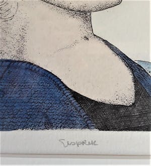 Carla Kleekamp - Gesprek - 3 x kleur etsen in één voorstelling kopen? Bied vanaf 20!