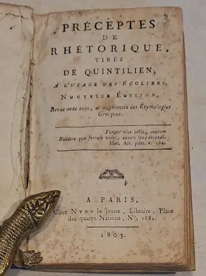 Antiquarisch Boek - Préceptes de Rhétorique, tirés de Quintilien kopen? Bied vanaf 45!