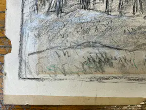 Anton Mauve (sr.) - Bomenrij in een winters landschap kopen? Bied vanaf 110!