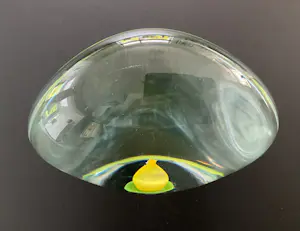 Emanuel Beranek - MASSIEF GLAZEN OBJECT met bloem kopen? Bied vanaf 39!