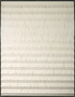 Henia Eizenberg - Gemengde techniek op papier, Gevouwen ruimte I - Ingelijst kaufen? Bieten Sie von 100!