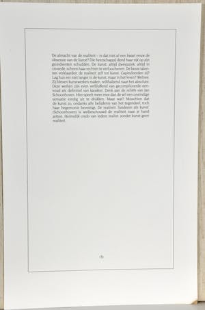 Jan Schoonhoven - 1 zeefdruk "Vorm" + de originele verzamelmap met teksten kopen? Bied vanaf 250!