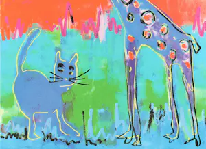 AcheterMaya Wildevuur - Kat en Giraffe? Enchérissez de 50!