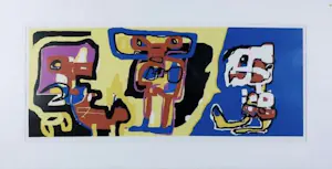 Jan te Wierik - Abstracte figuren kopen? Bied vanaf 150!