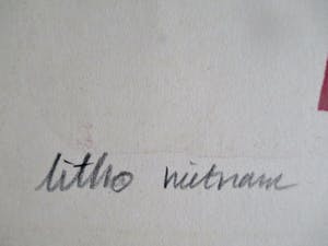 Paul Whistler - Litho "Vietnam" kopen? Bied vanaf 40!