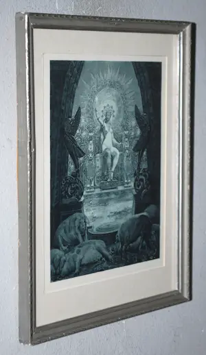 Louis Chalon - Circe (Kirke) - 1888 - mooi ingelijst kopen? Bied vanaf 50!