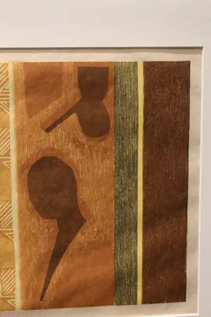 Marianne de Moor - Houtsnede - Dark Silhouettes - Oplage 07/12 Afmetingen inclusief passe partout kopen? Bied vanaf 30!