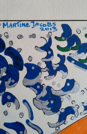 Martine Jacobs - Japanese surfer kopen? Bied vanaf 70!