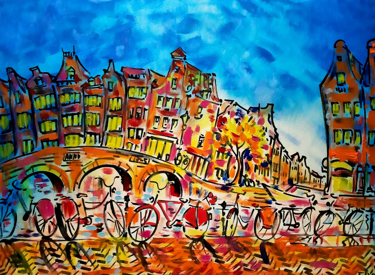 Elva Polyakova - Evening in Amsterdam kopen? Bied vanaf 149!