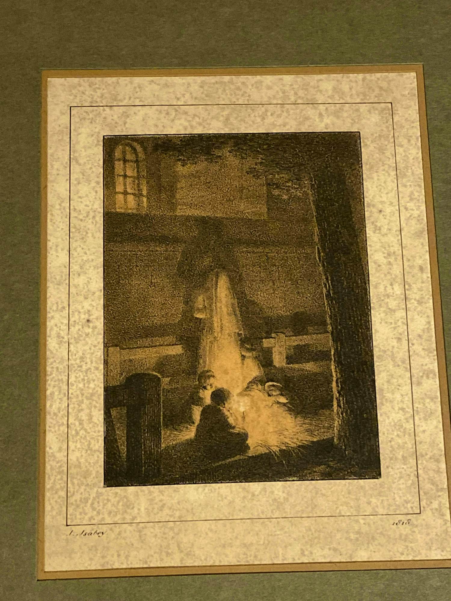 Buy Jean-Babtiste Isabey - Kinderen met een kaars in de kerk? Bid from 35!