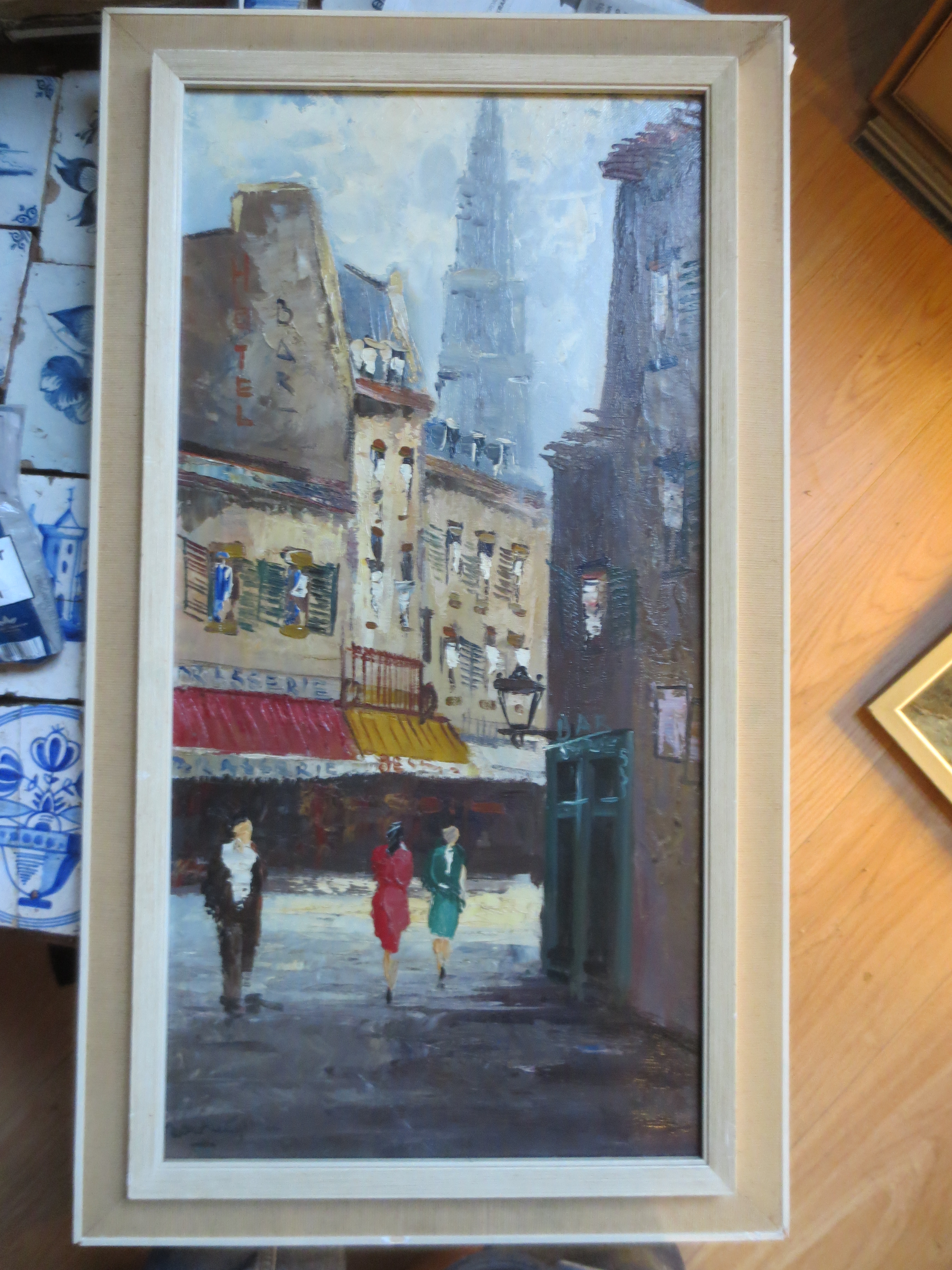 Michel Soutine - Stadsgezicht Antwerpen kopen? Bied vanaf 45!