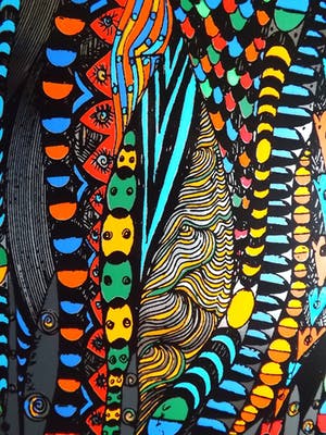 Ovadia Alkara - untitled - silver foil bird kopen? Bied vanaf 1!