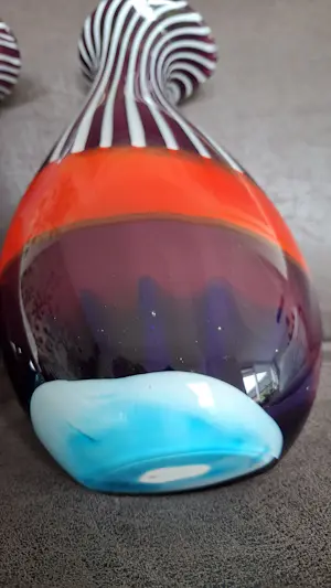 Murano Glas - Set van 2 vazen, onbeschadigd kopen? Bied vanaf 150!