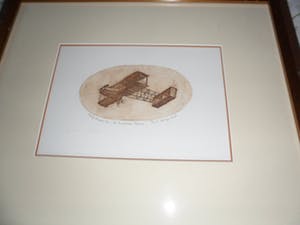 Leentje Linders - Ets, Titel, "De tweedekker Tasman". kopen? Bied vanaf 20!