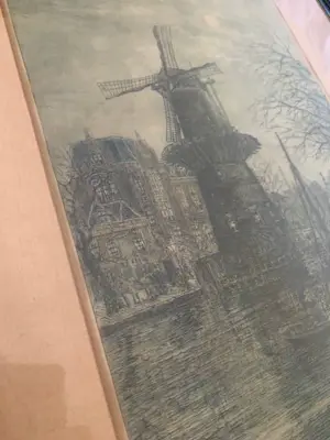 Eugene Rensburg - Molen de Hoop Coolsingel Rotterdam 1910 kopen? Bied vanaf 28!
