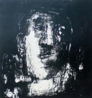 Kees Buurman - Kees Buurman -litho: Man - 1964 verkocht voor € 35!