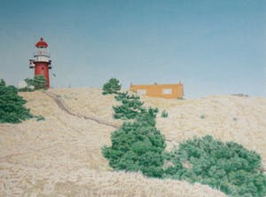 Frans Room - Vuurtoren Vuurduin Vlieland kopen? Bied vanaf 50!