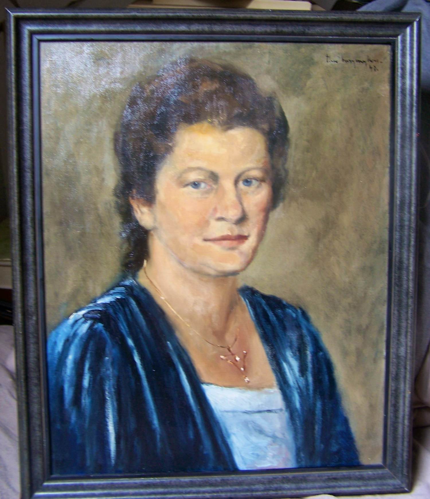 Theo Swagemakers - Portret van een elegante dame. kopen? Bied vanaf 130!