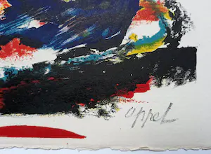 Karel Appel - Musique Barbare, volledige set (boek, LP, litho) kopen? Bied vanaf 1!
