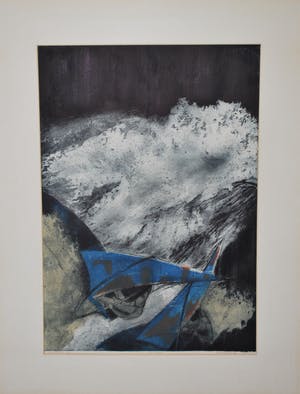 Ru van Rossem - Windsurfing, 1983 - grote épreuve ets - 3/35 kopen? Bied vanaf 75!